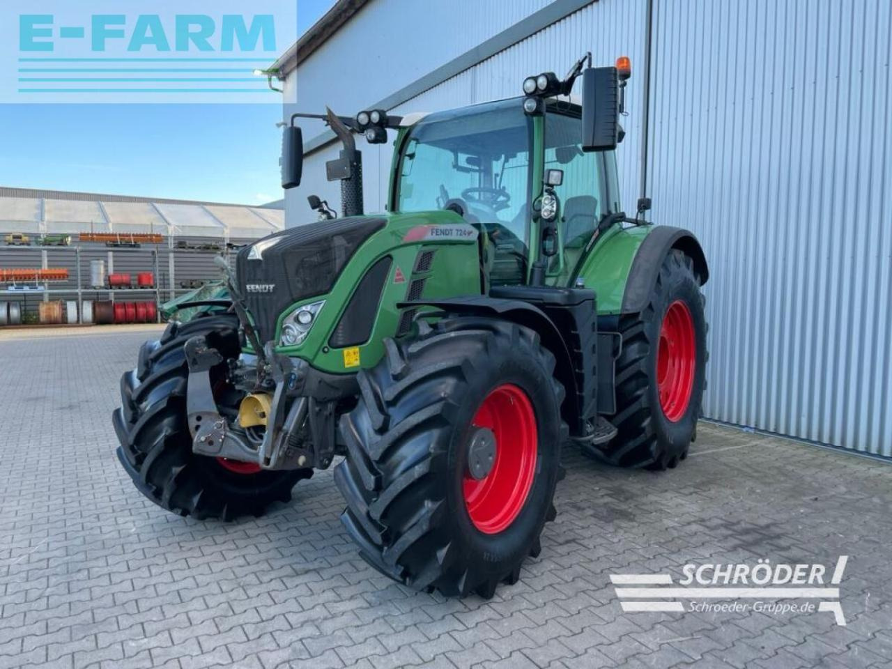Fendt 724 vario s4 profi plus | rtk - Tractor: foto 5 Fendt 724 vario s4 profi plus | rtk - Tractor: foto 5