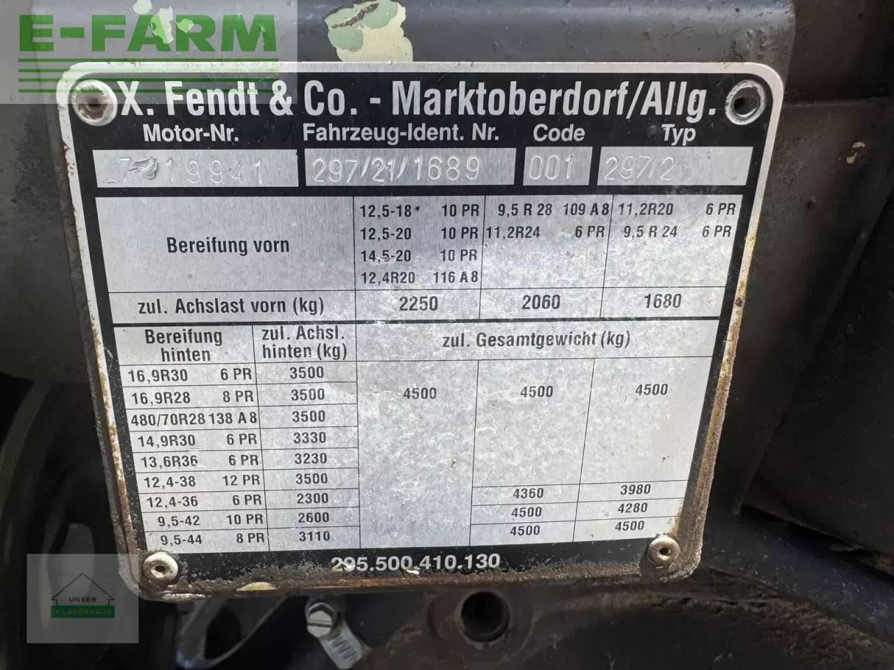Tractor Fendt farmer 275 sa: foto 7