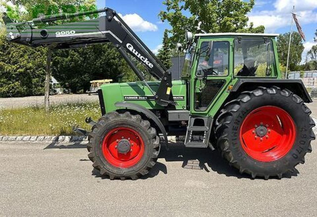 Fendt farmer 308 ls mit niedrig-kabine, frontlader, fr - Tractor: foto 1 Fendt farmer 308 ls mit niedrig-kabine, frontlader, fr - Tractor: foto 1