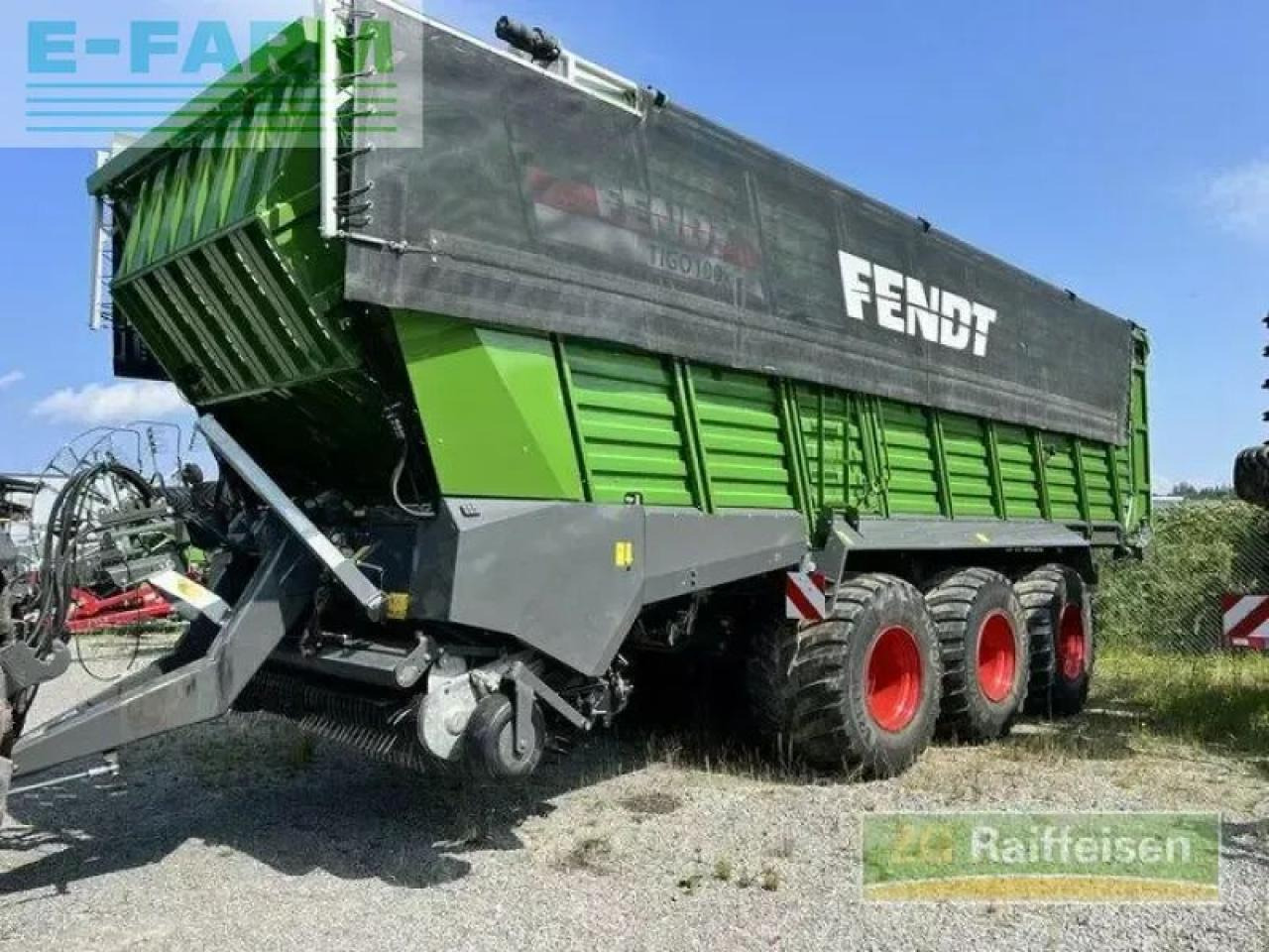 Fendt tigo 100 xr - Remolque autocargador: foto 1 Fendt tigo 100 xr - Remolque autocargador: foto 1