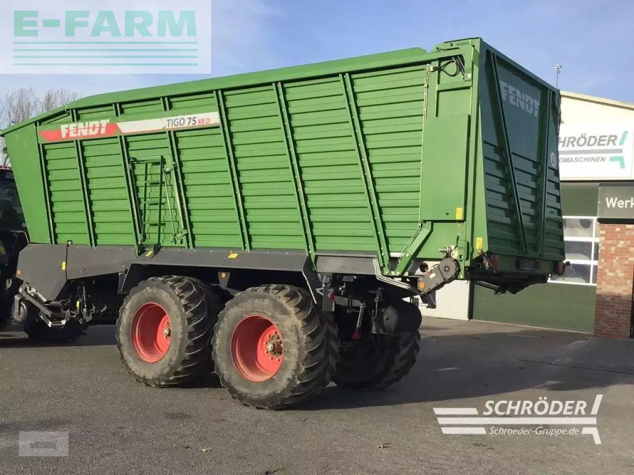 Fendt tigo 75 xr - Remolque autocargador: foto 4 Fendt tigo 75 xr - Remolque autocargador: foto 4
