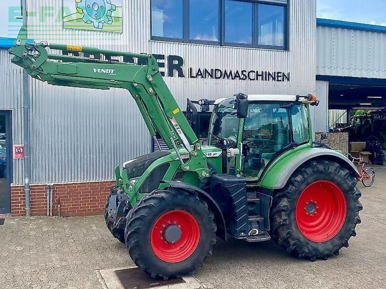 Fendt vario 716 profi, s4, frontlader Profi - Tractor: foto 1 Fendt vario 716 profi, s4, frontlader Profi - Tractor: foto 1