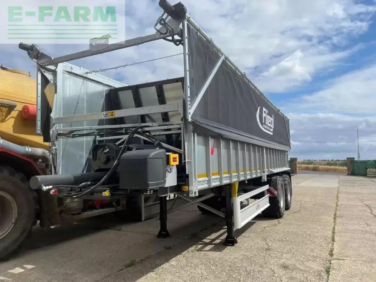 Fliegl abschiebe-sattelauflieger ass 298 agro-truck - Remolque volquete agrícola: foto 3 Fliegl abschiebe-sattelauflieger ass 298 agro-truck - Remolque volquete agrícola: foto 3