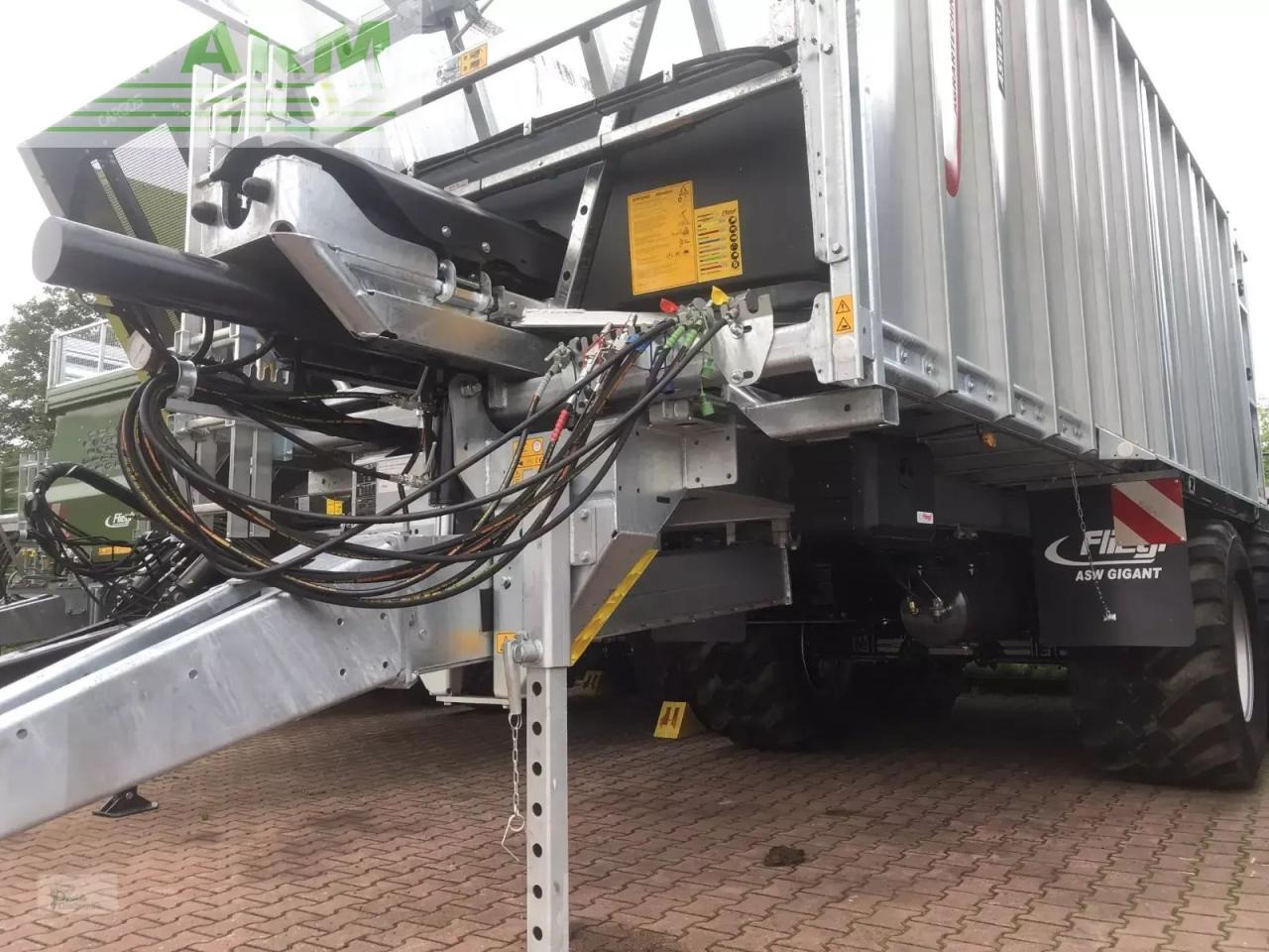 Fliegl gigant asw 281 - Remolque volquete agrícola: foto 3 Fliegl gigant asw 281 - Remolque volquete agrícola: foto 3
