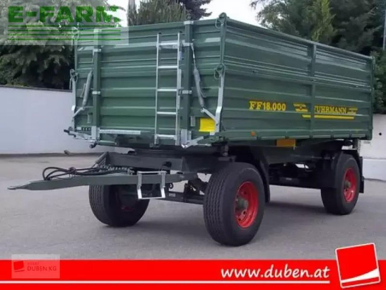 Fuhrmann ff 16.000 - Remolque volquete agrícola: foto 2 Fuhrmann ff 16.000 - Remolque volquete agrícola: foto 2