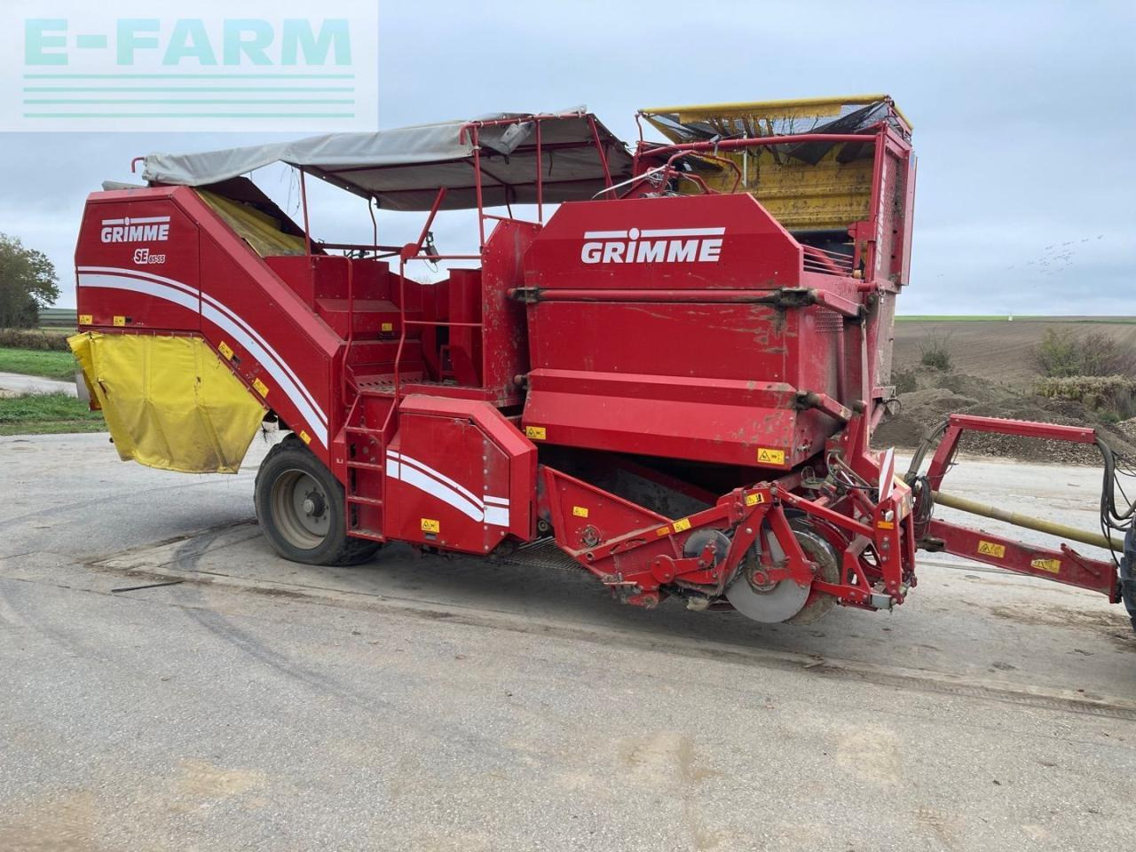 Grimme 85-55 - Cosechadora de patatas: foto 1 Grimme 85-55 - Cosechadora de patatas: foto 1