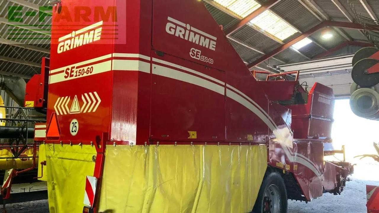 Grimme se 150-60 nb - hjultræk - Cosechadora de patatas: foto 3 Grimme se 150-60 nb - hjultræk - Cosechadora de patatas: foto 3