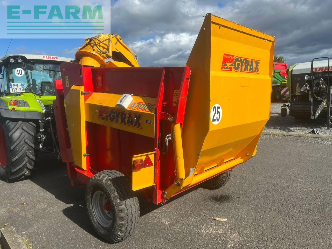 Gyrax desileuse pailleuse - Maquinaria ganadera: foto 4 Gyrax desileuse pailleuse - Maquinaria ganadera: foto 4