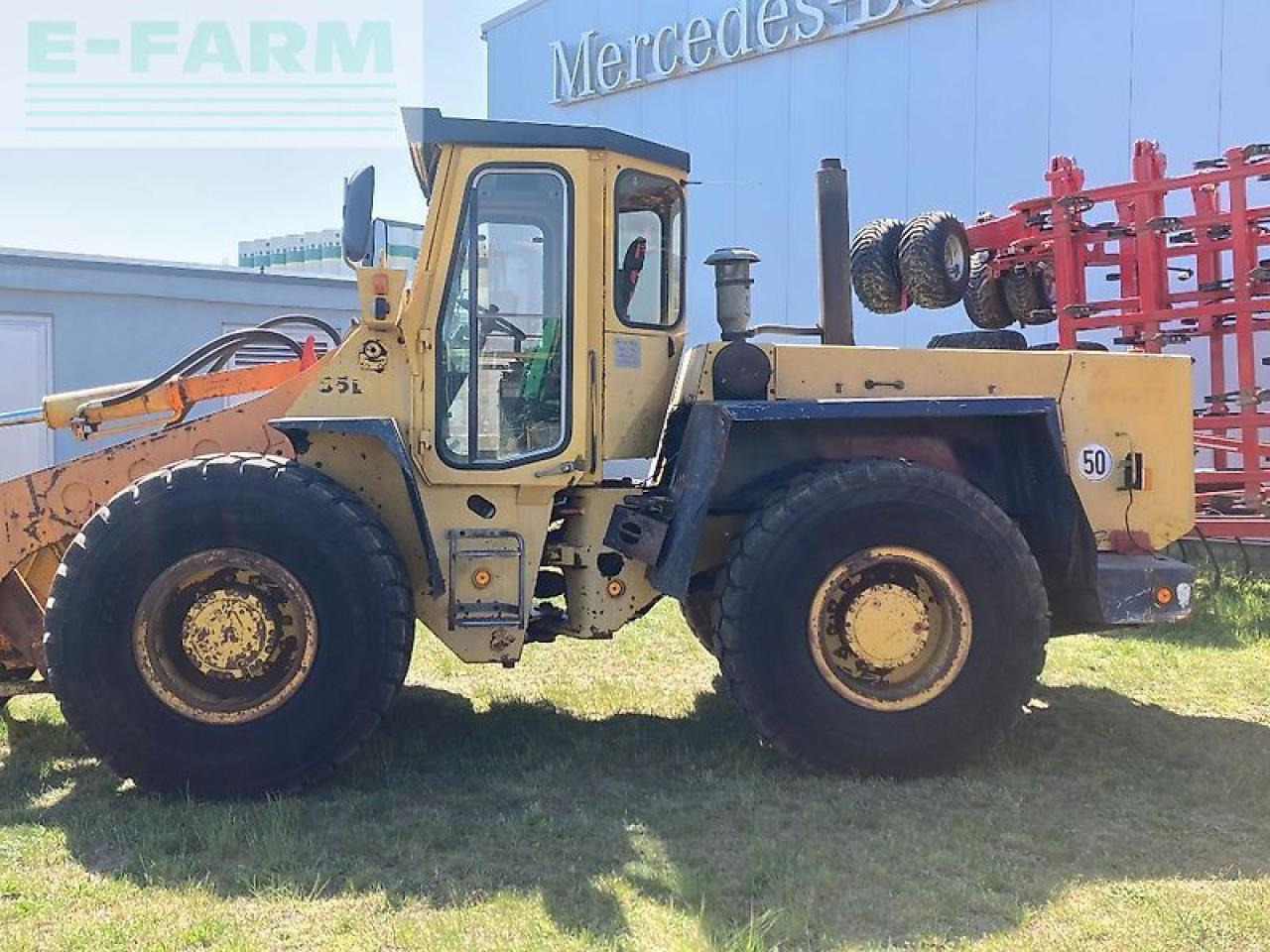 Hanomag 55 d - überladehöhe über 4 m - Miniexcavadora: foto 4 Hanomag 55 d - überladehöhe über 4 m - Miniexcavadora: foto 4