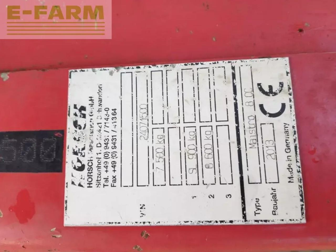 Horsch maistro 8 cc - Sembradora de precisión: foto 2 Horsch maistro 8 cc - Sembradora de precisión: foto 2