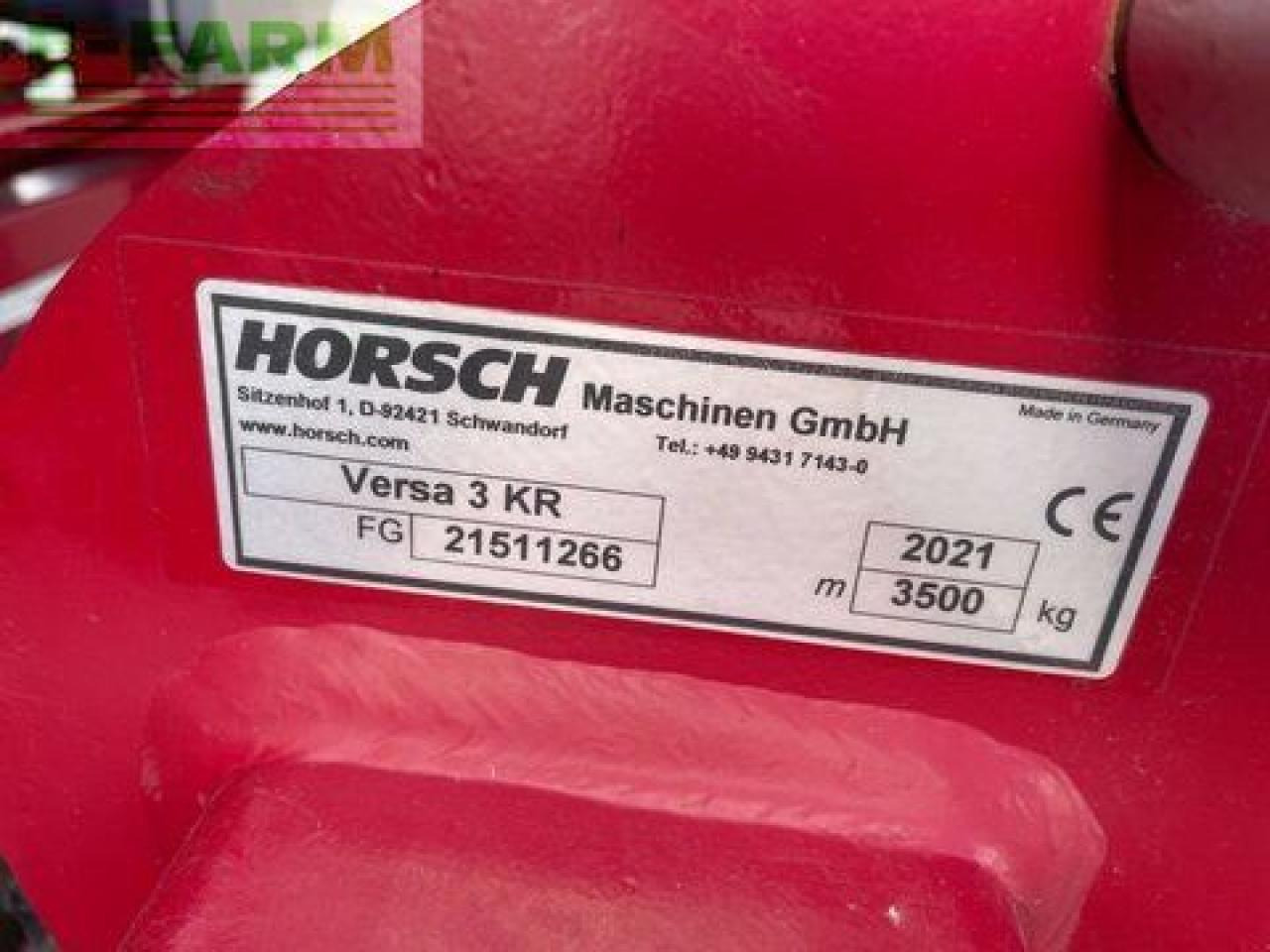 Sembradora Horsch versa 3 kr: foto 16