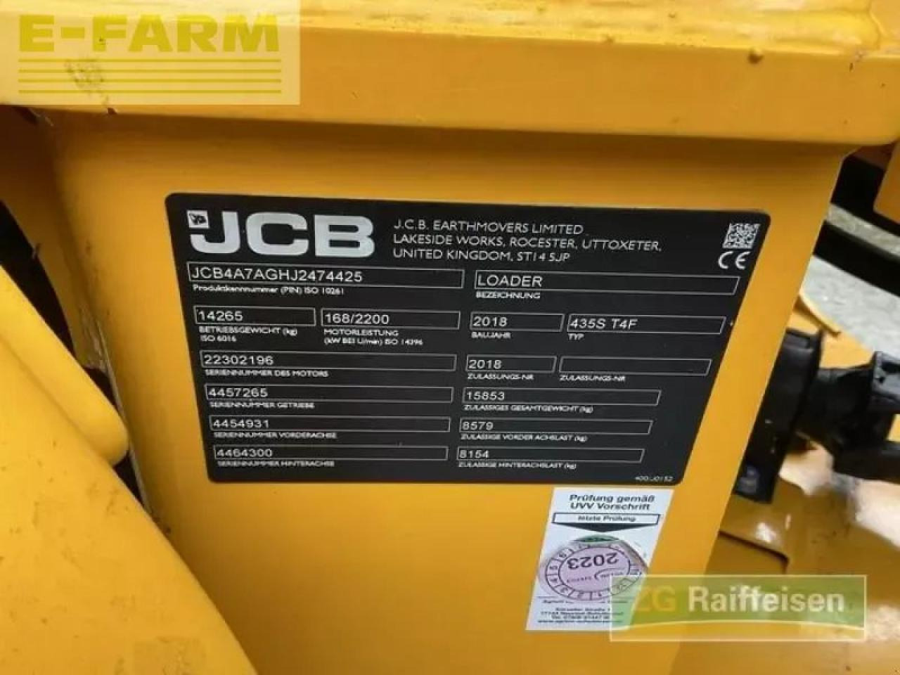 JCB 435 s highlift - Miniexcavadora: foto 5 JCB 435 s highlift - Miniexcavadora: foto 5