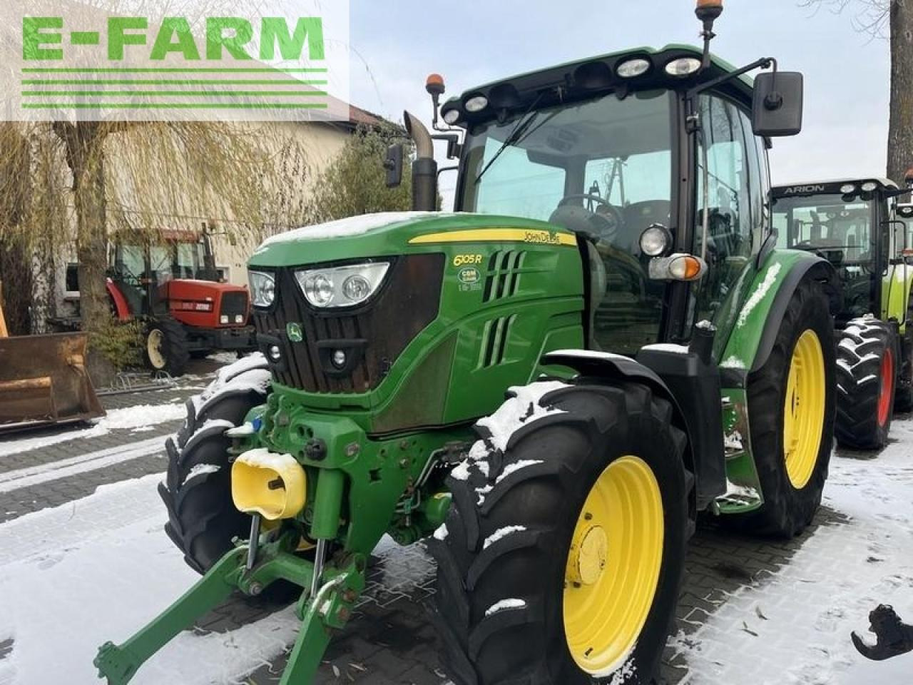 John Deere 6105r - Tractor: foto 1 John Deere 6105r - Tractor: foto 1