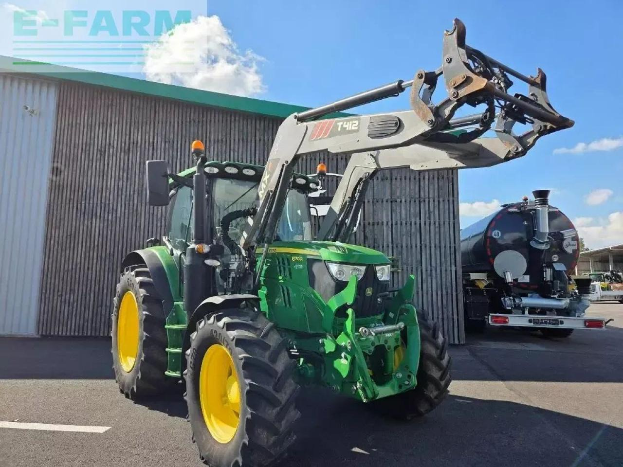 John Deere 6130r - Tractor: foto 1 John Deere 6130r - Tractor: foto 1