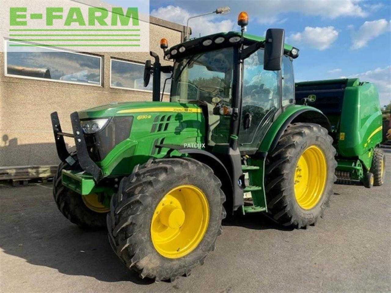 John Deere 6130r - Tractor: foto 1 John Deere 6130r - Tractor: foto 1