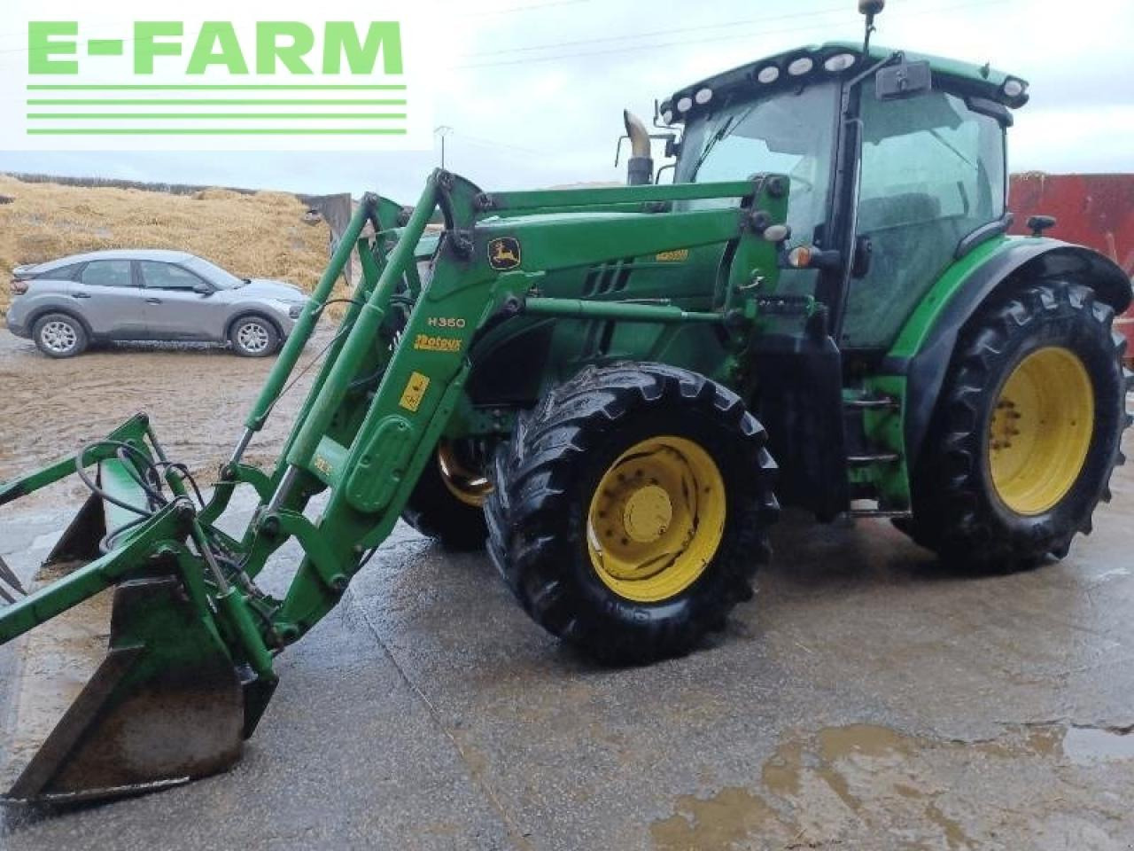 John Deere 6140r - Tractor: foto 1 John Deere 6140r - Tractor: foto 1