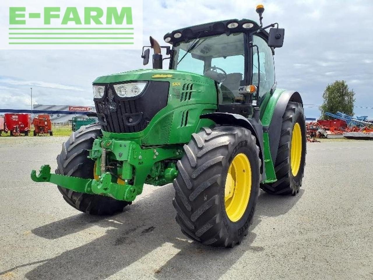 John Deere 6140r - Tractor: foto 4 John Deere 6140r - Tractor: foto 4