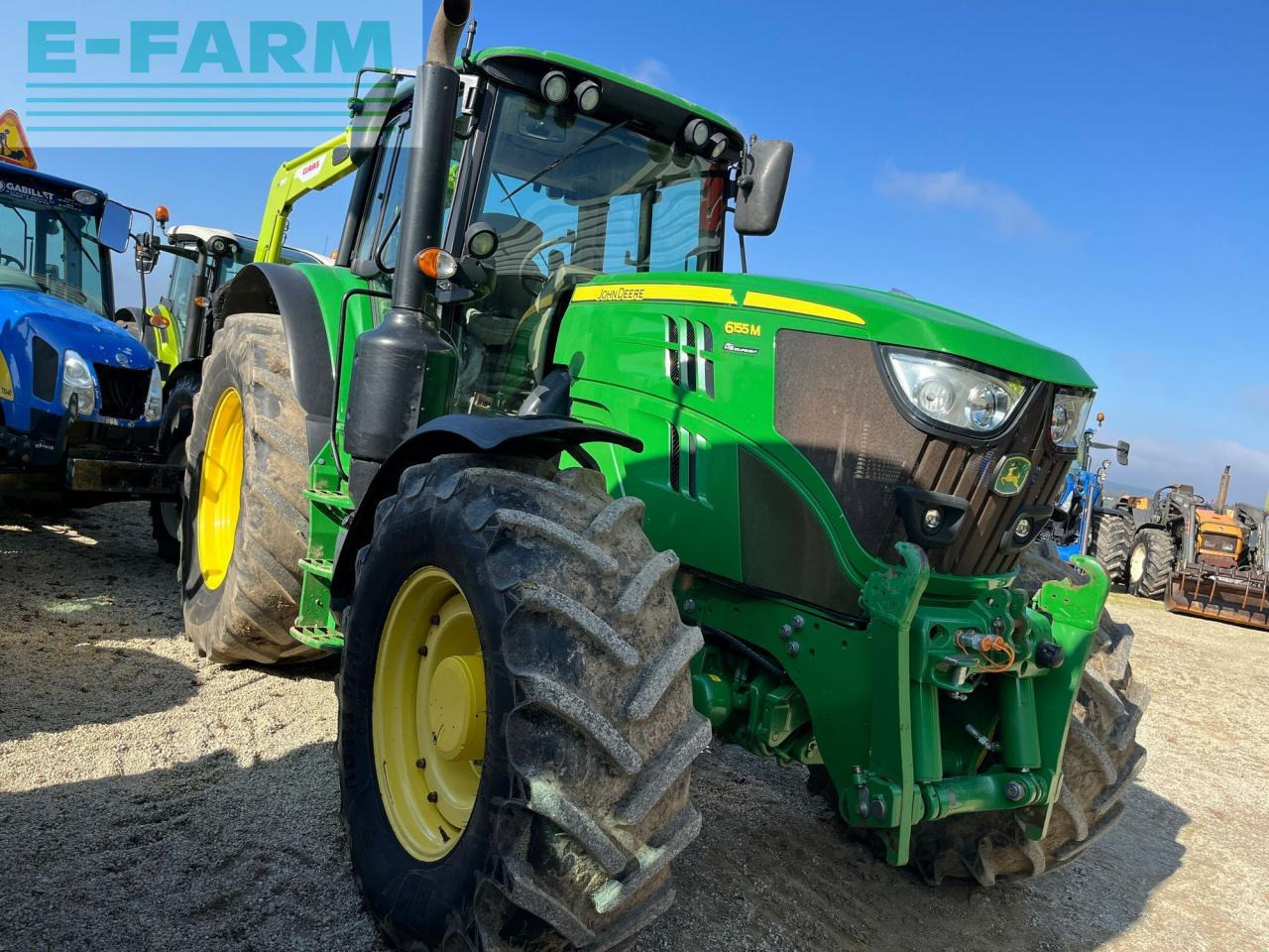John Deere 6155 m - Tractor: foto 1 John Deere 6155 m - Tractor: foto 1