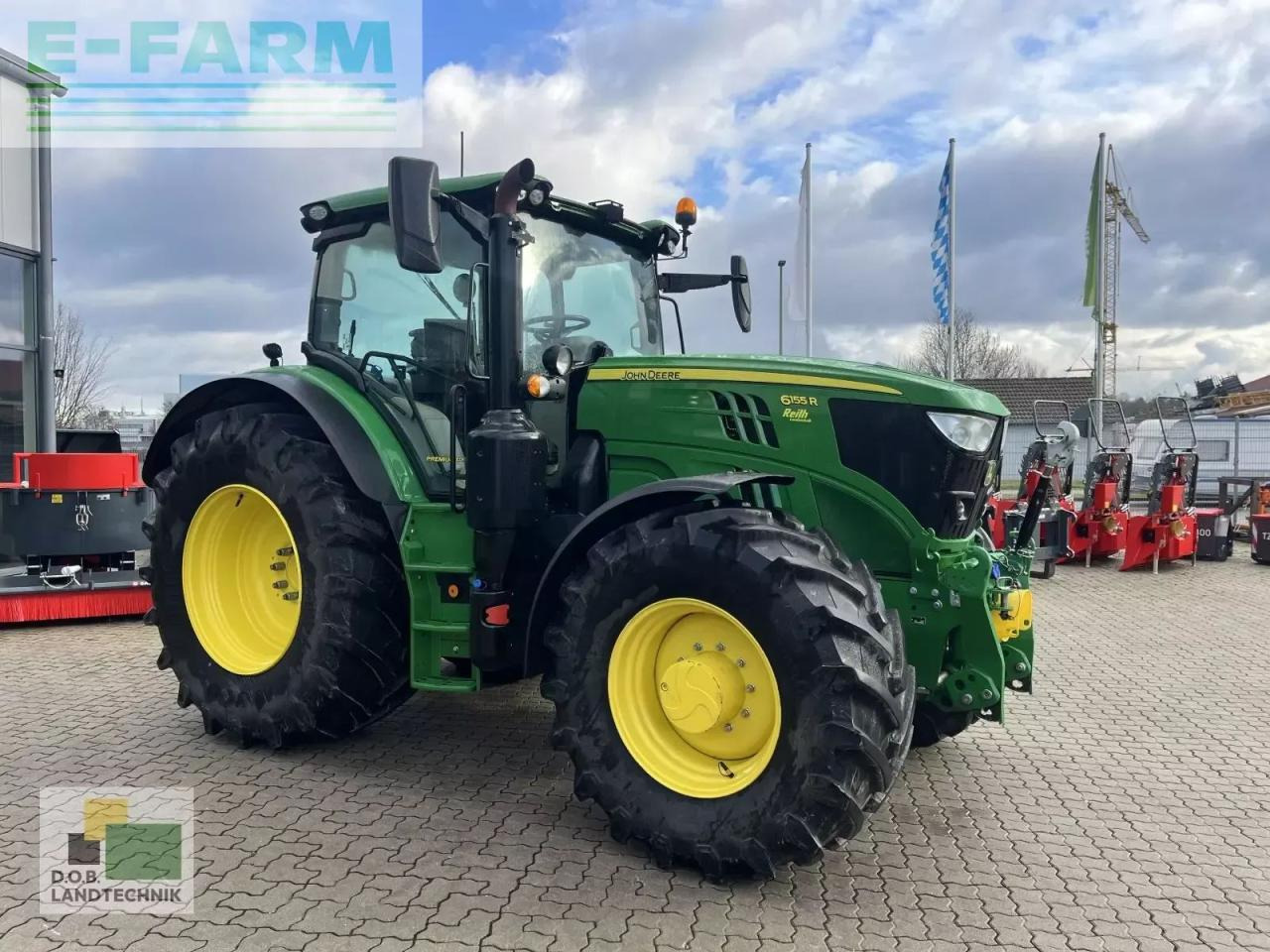 John Deere 6155r - Tractor: foto 4 John Deere 6155r - Tractor: foto 4
