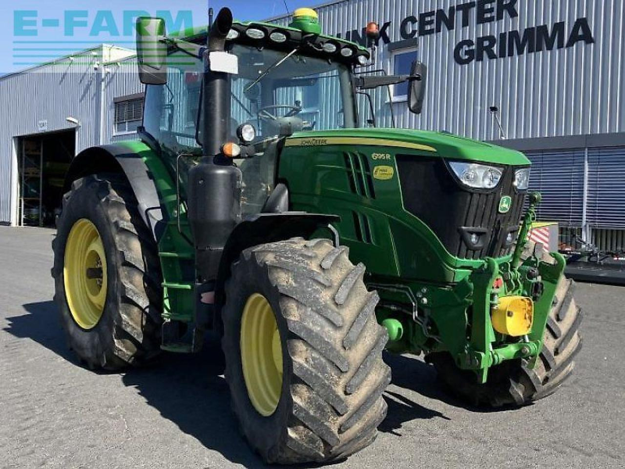John Deere 6195r - Tractor: foto 2 John Deere 6195r - Tractor: foto 2