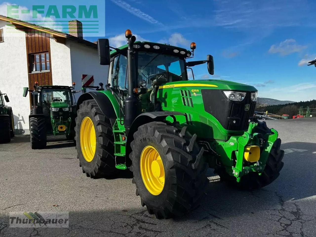John Deere 6215r - Tractor: foto 1 John Deere 6215r - Tractor: foto 1