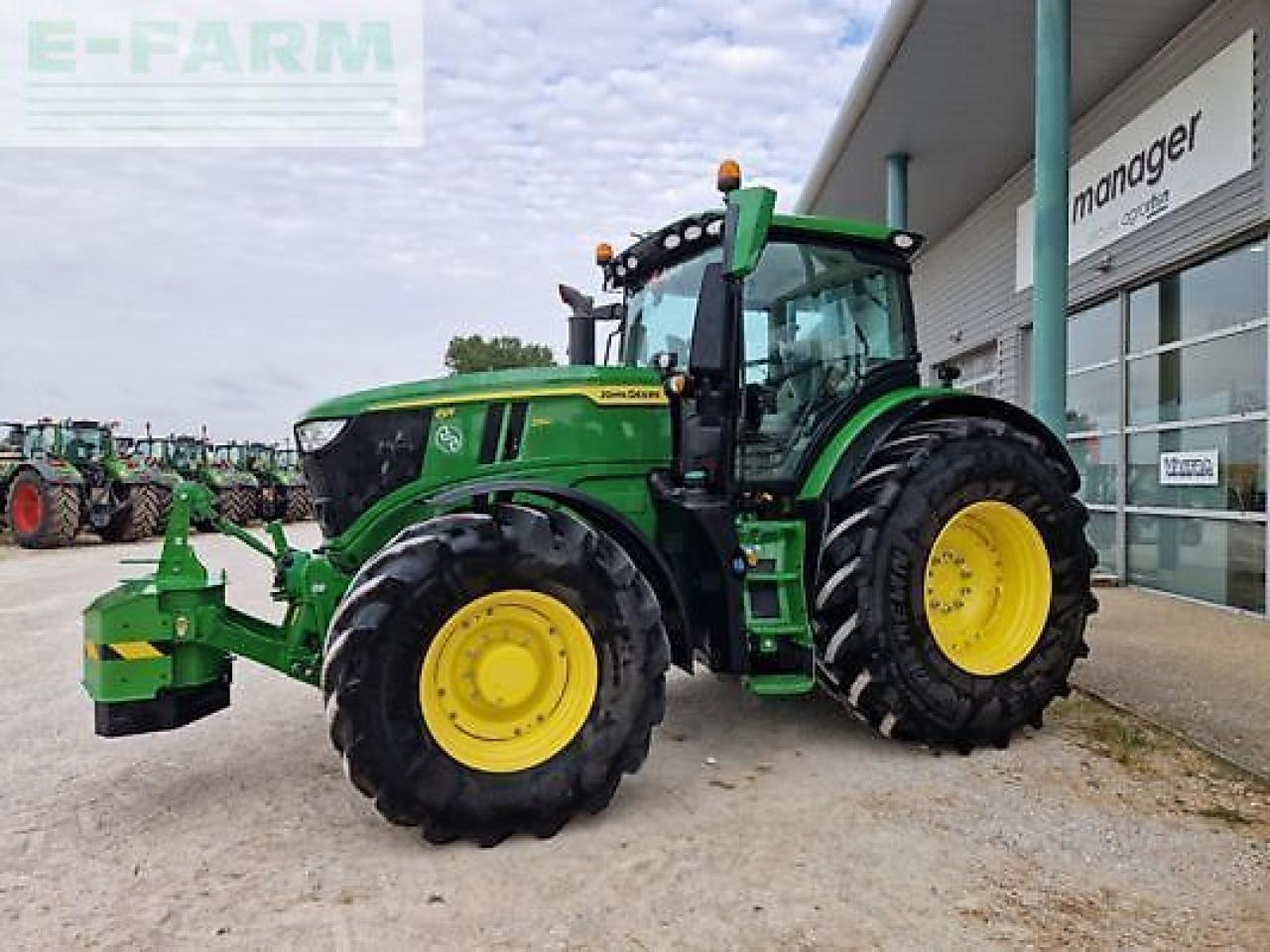 John Deere 6r250 - Tractor: foto 4 John Deere 6r250 - Tractor: foto 4