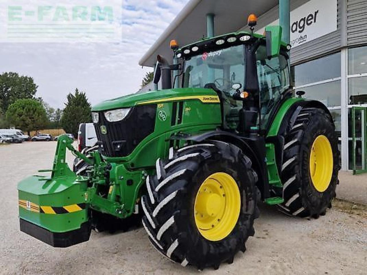 John Deere 6r250 - Tractor: foto 1 John Deere 6r250 - Tractor: foto 1