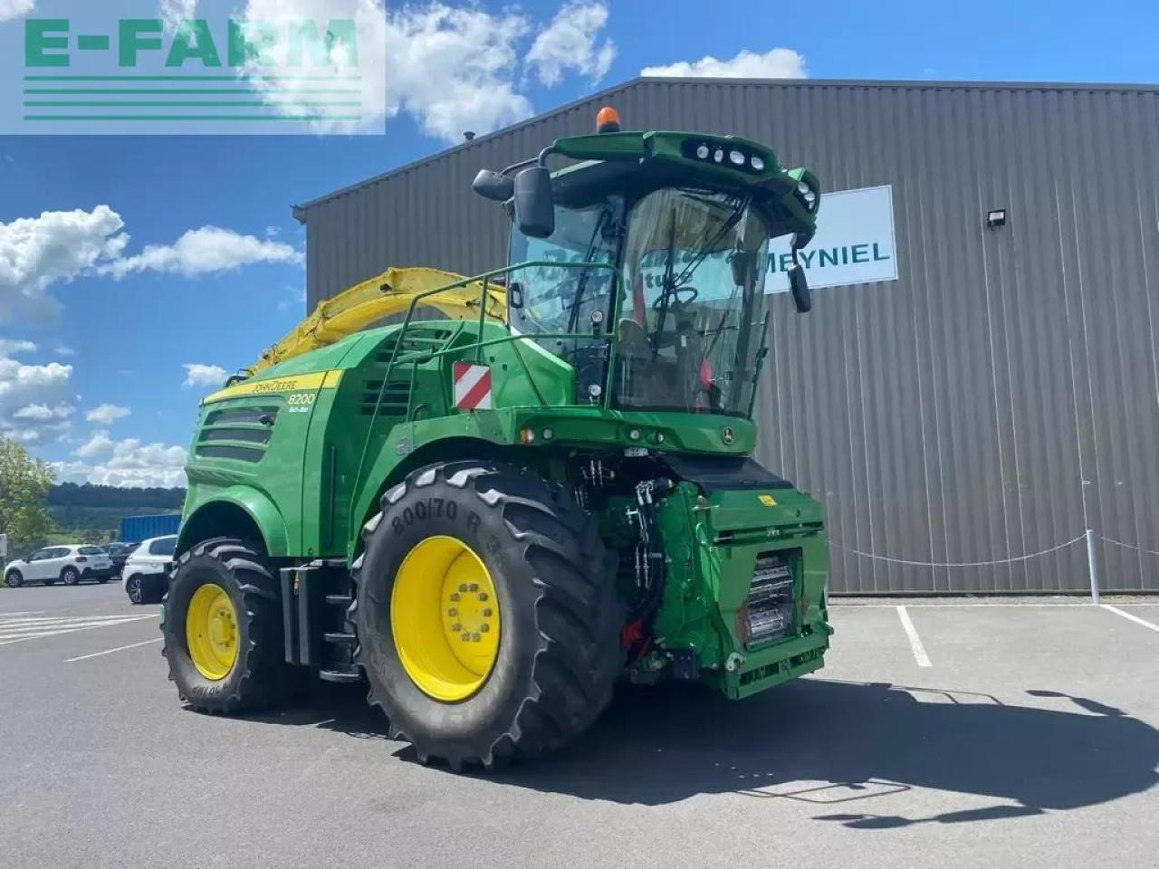 John Deere 8200 - Cosechadora de forraje: foto 1 John Deere 8200 - Cosechadora de forraje: foto 1