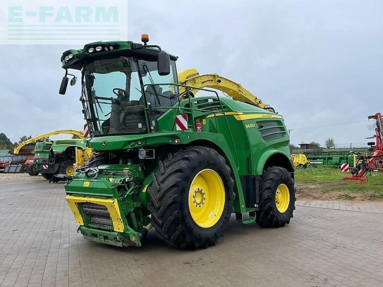 John Deere 8600 - Cosechadora de forraje: foto 1 John Deere 8600 - Cosechadora de forraje: foto 1