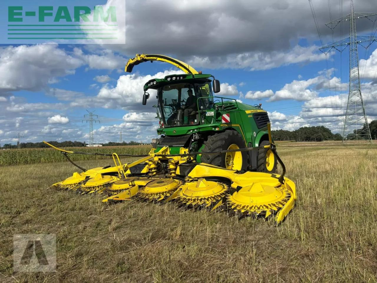 John Deere 9500i - Cosechadora de forraje: foto 5 John Deere 9500i - Cosechadora de forraje: foto 5