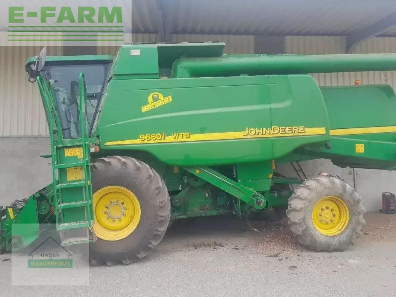 John Deere 9660i wts - Cosechadora de granos: foto 1 John Deere 9660i wts - Cosechadora de granos: foto 1