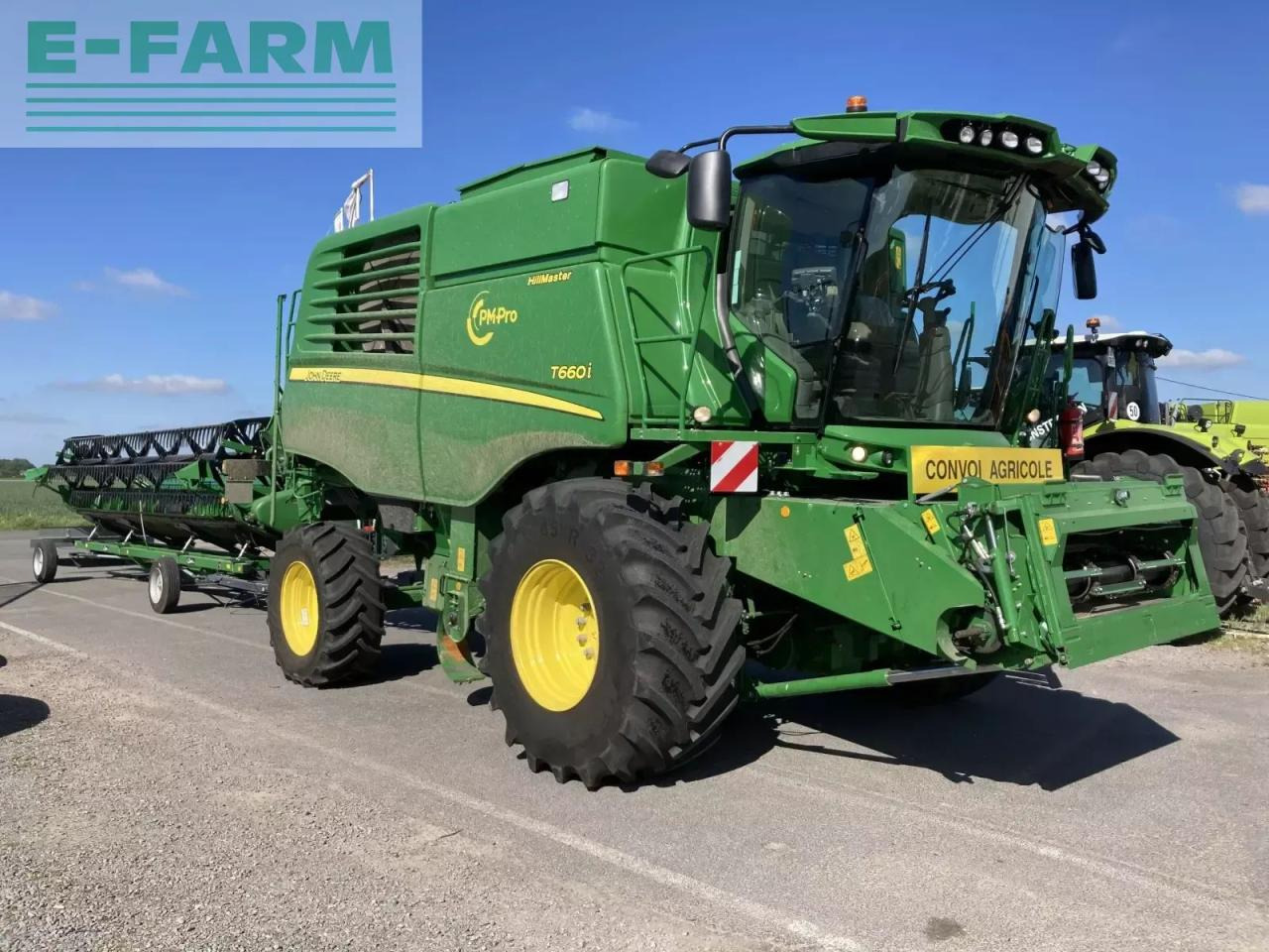 John Deere t 660 - Cosechadora de granos: foto 1 John Deere t 660 - Cosechadora de granos: foto 1
