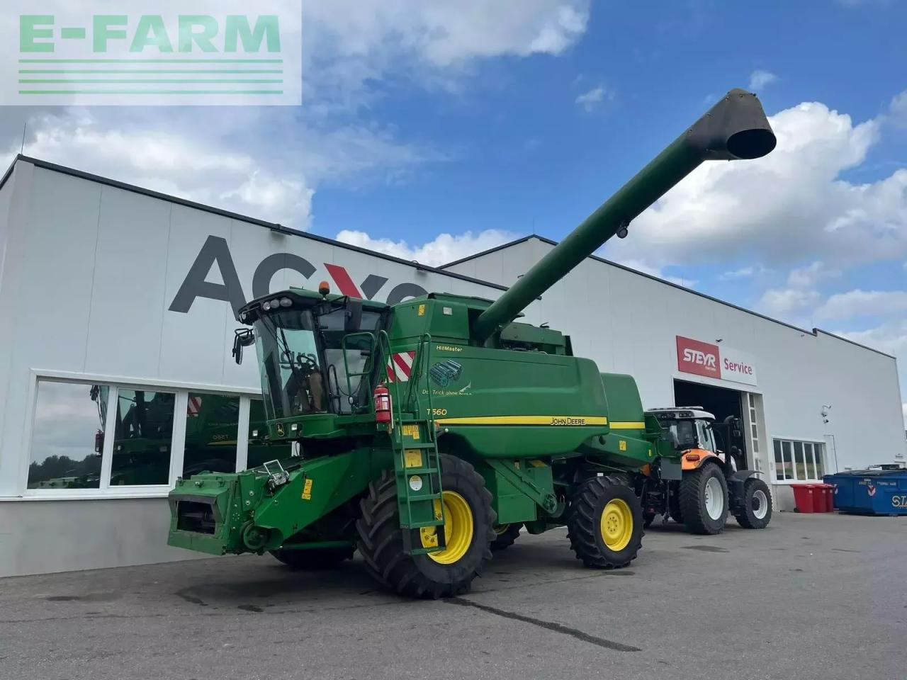 John Deere t560 - Cosechadora de granos: foto 1 John Deere t560 - Cosechadora de granos: foto 1