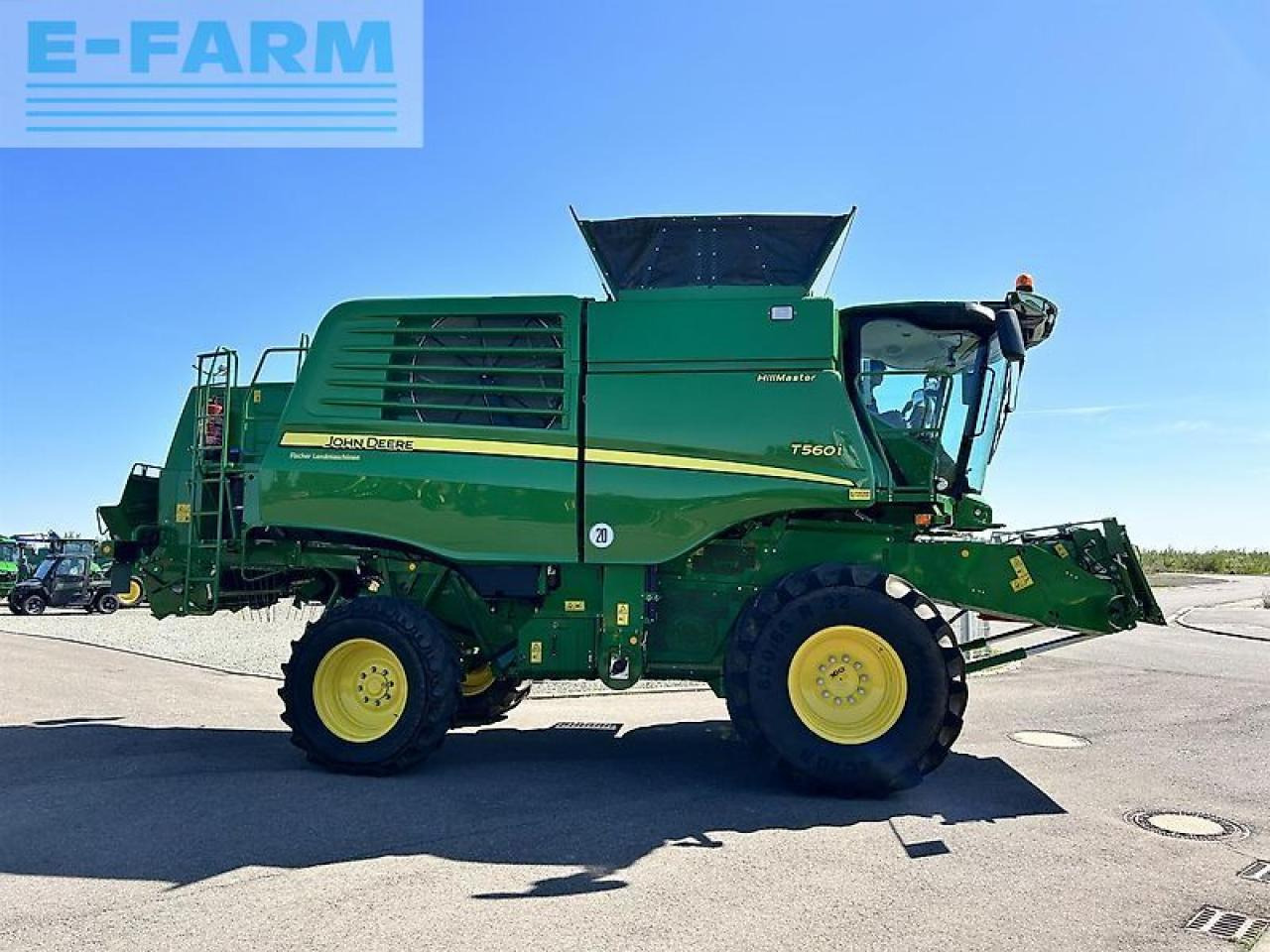 Cosechadora de granos John Deere t560i hm: foto 6