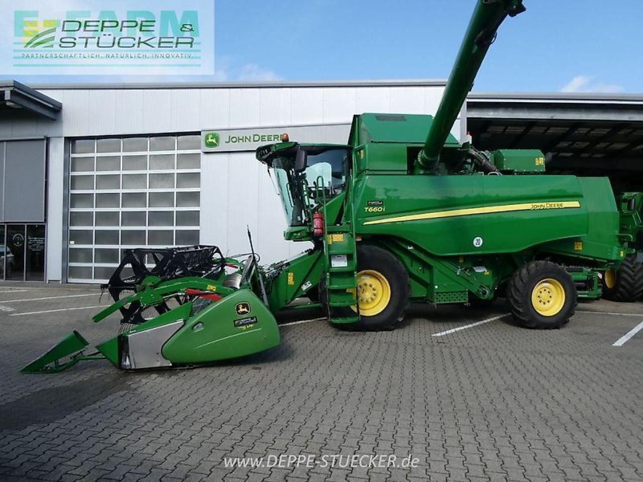 John Deere t660 ll autotrac + 625 premiumflow + sww - Cosechadora de granos: foto 3 John Deere t660 ll autotrac + 625 premiumflow + sww - Cosechadora de granos: foto 3
