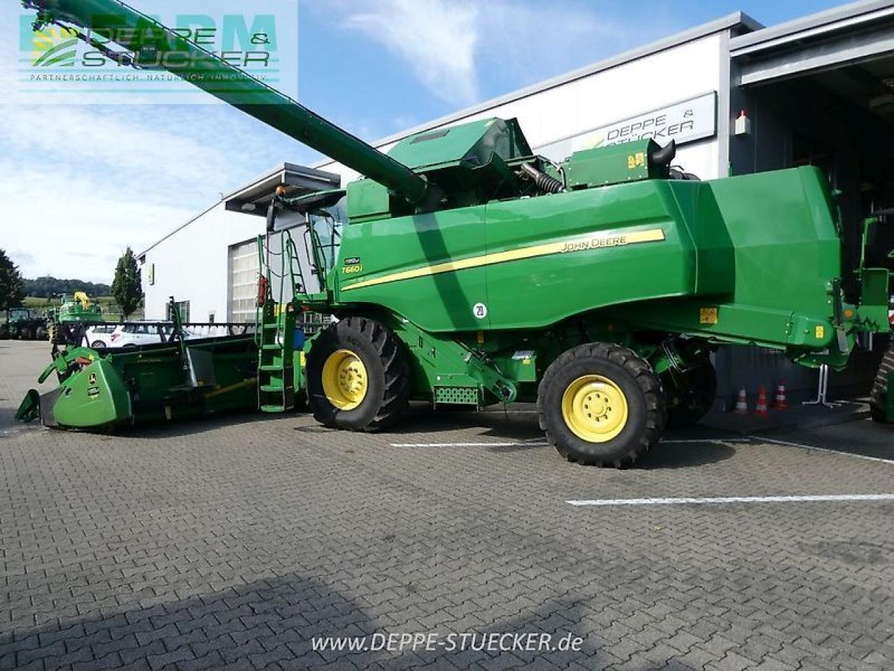 John Deere t660 ll autotrac + 625 premiumflow + sww - Cosechadora de granos: foto 4 John Deere t660 ll autotrac + 625 premiumflow + sww - Cosechadora de granos: foto 4