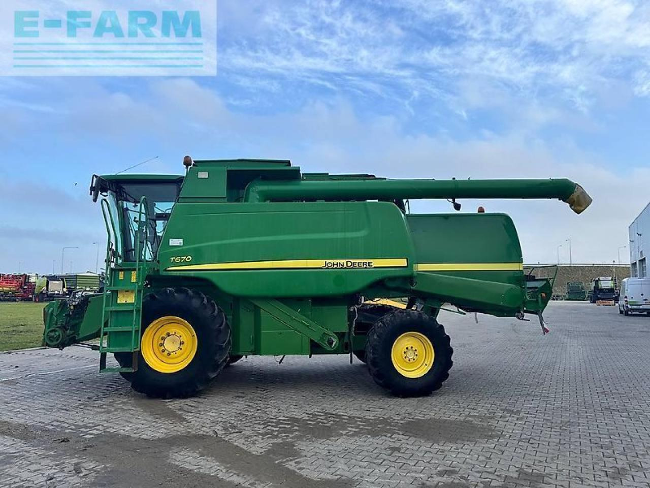 John Deere t670 - Cosechadora de granos: foto 4 John Deere t670 - Cosechadora de granos: foto 4