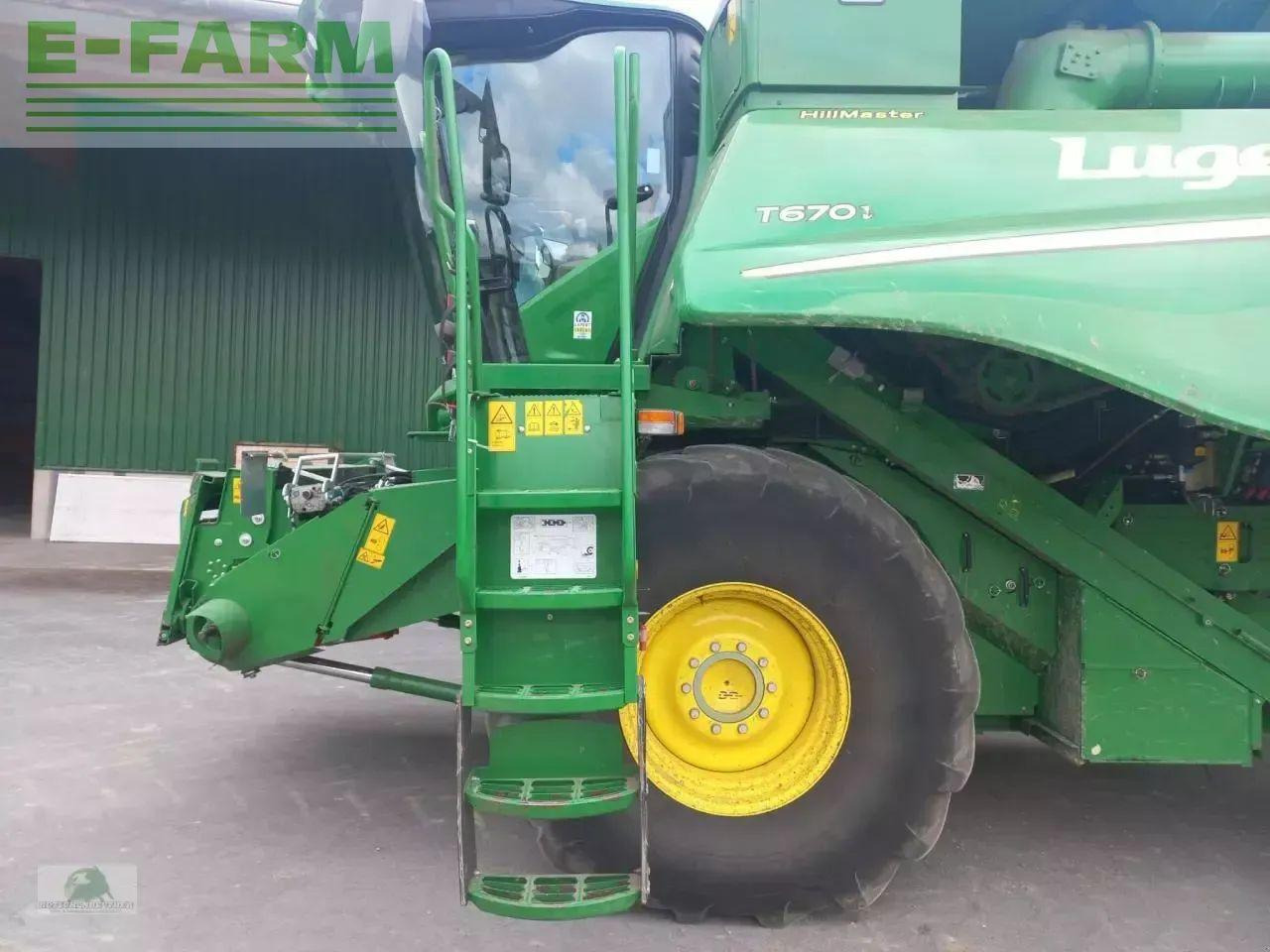 John Deere t670 hm - Cosechadora de granos: foto 5 John Deere t670 hm - Cosechadora de granos: foto 5