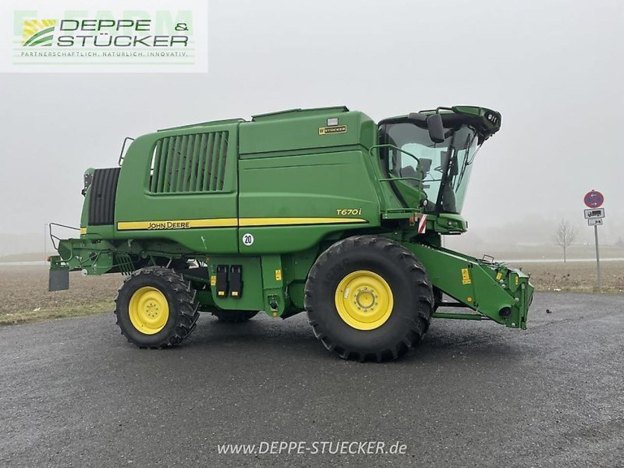 John Deere t670 mit 622r - Cosechadora de granos: foto 3 John Deere t670 mit 622r - Cosechadora de granos: foto 3