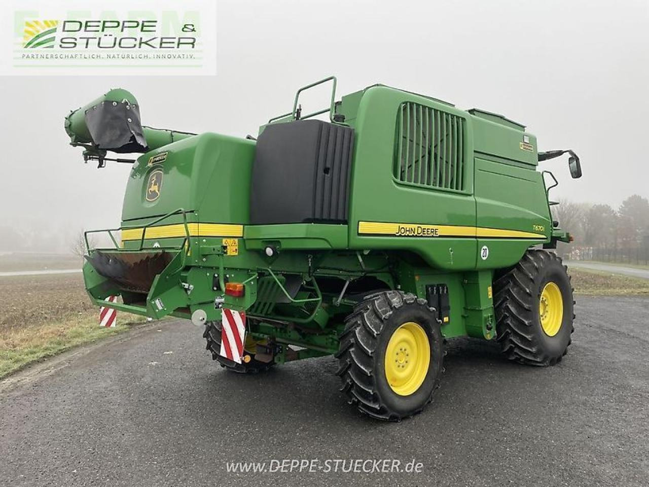 John Deere t670 mit 622r - Cosechadora de granos: foto 2 John Deere t670 mit 622r - Cosechadora de granos: foto 2
