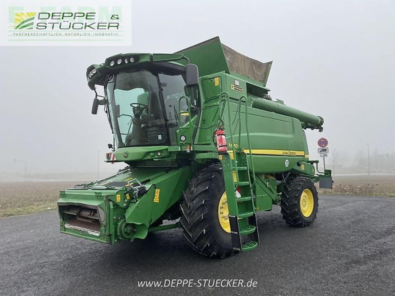 John Deere t670 mit 622r - Cosechadora de granos: foto 1 John Deere t670 mit 622r - Cosechadora de granos: foto 1