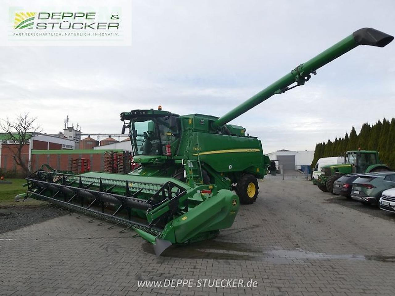 John Deere t670 mit 730x - Cosechadora de granos: foto 1 John Deere t670 mit 730x - Cosechadora de granos: foto 1