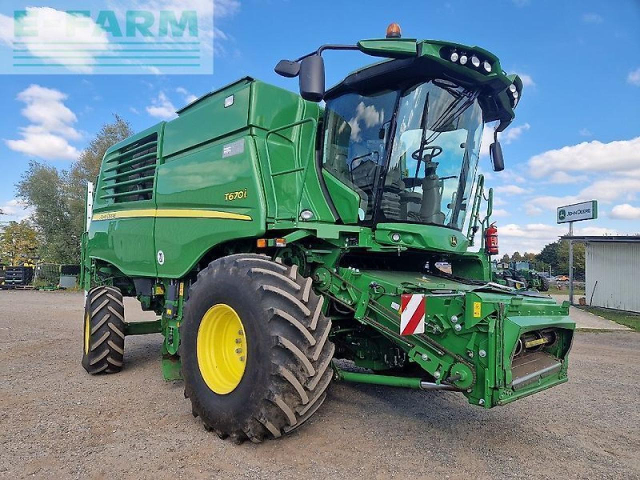 Cosechadora de granos John Deere t670 my21 prod 20: foto 7