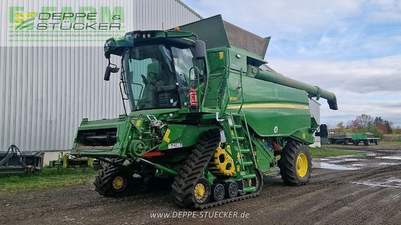 John Deere t670 raupe mit rd30f, sww, pgpp - Cosechadora de granos: foto 1 John Deere t670 raupe mit rd30f, sww, pgpp - Cosechadora de granos: foto 1