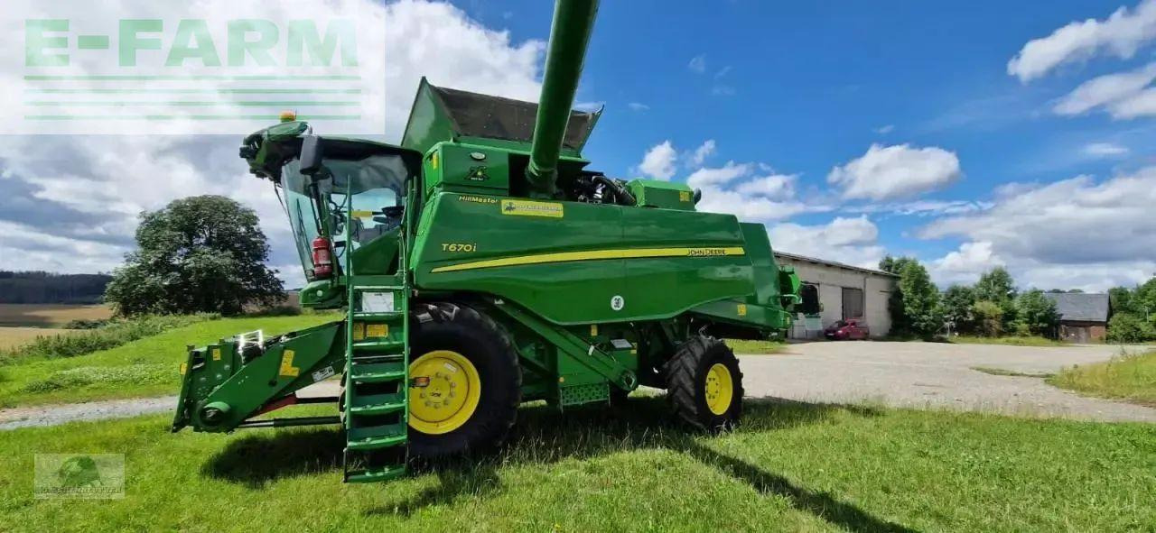 John Deere t670i hm prodrive - Cosechadora de granos: foto 3 John Deere t670i hm prodrive - Cosechadora de granos: foto 3