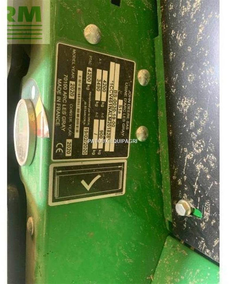 John Deere v461m - Empacadora de pacas cuadradas: foto 3 John Deere v461m - Empacadora de pacas cuadradas: foto 3
