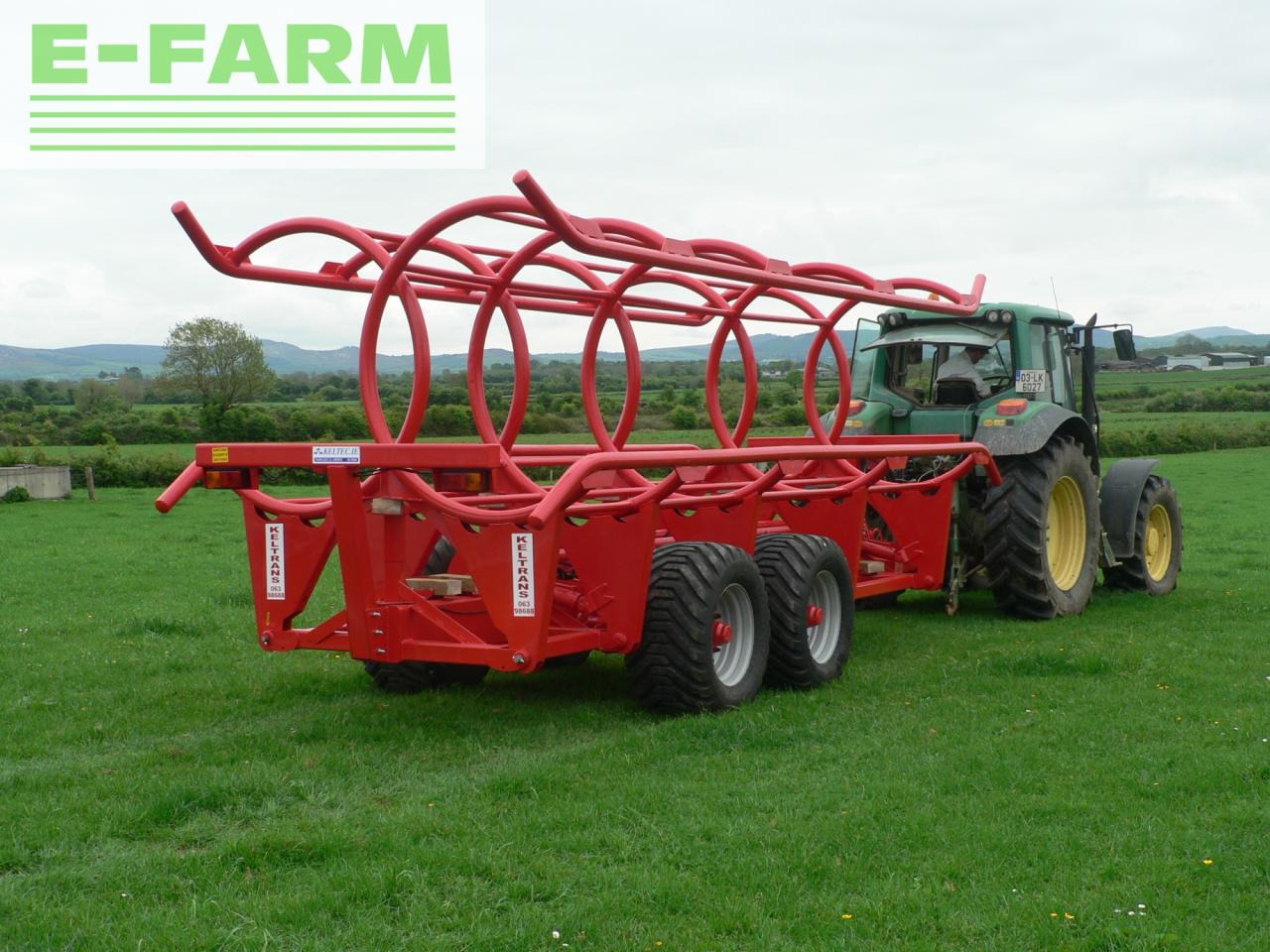 Keltec BC-10 Ballentransportwagen - Remolque agrícola: foto 4 Keltec BC-10 Ballentransportwagen - Remolque agrícola: foto 4