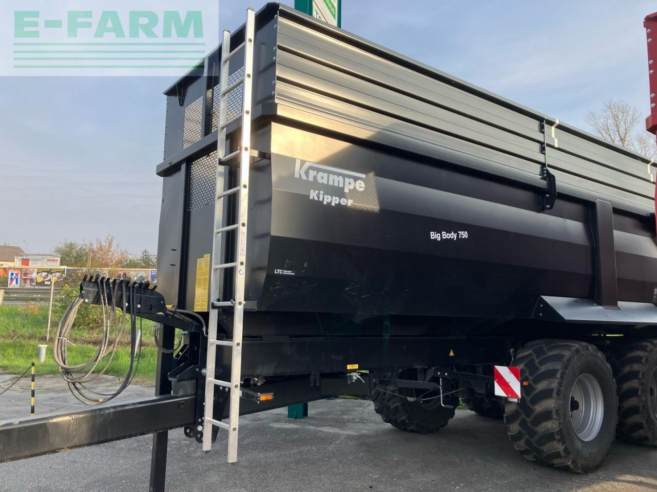 Krampe BigBody 750 - Remolque volquete agrícola: foto 2 Krampe BigBody 750 - Remolque volquete agrícola: foto 2
