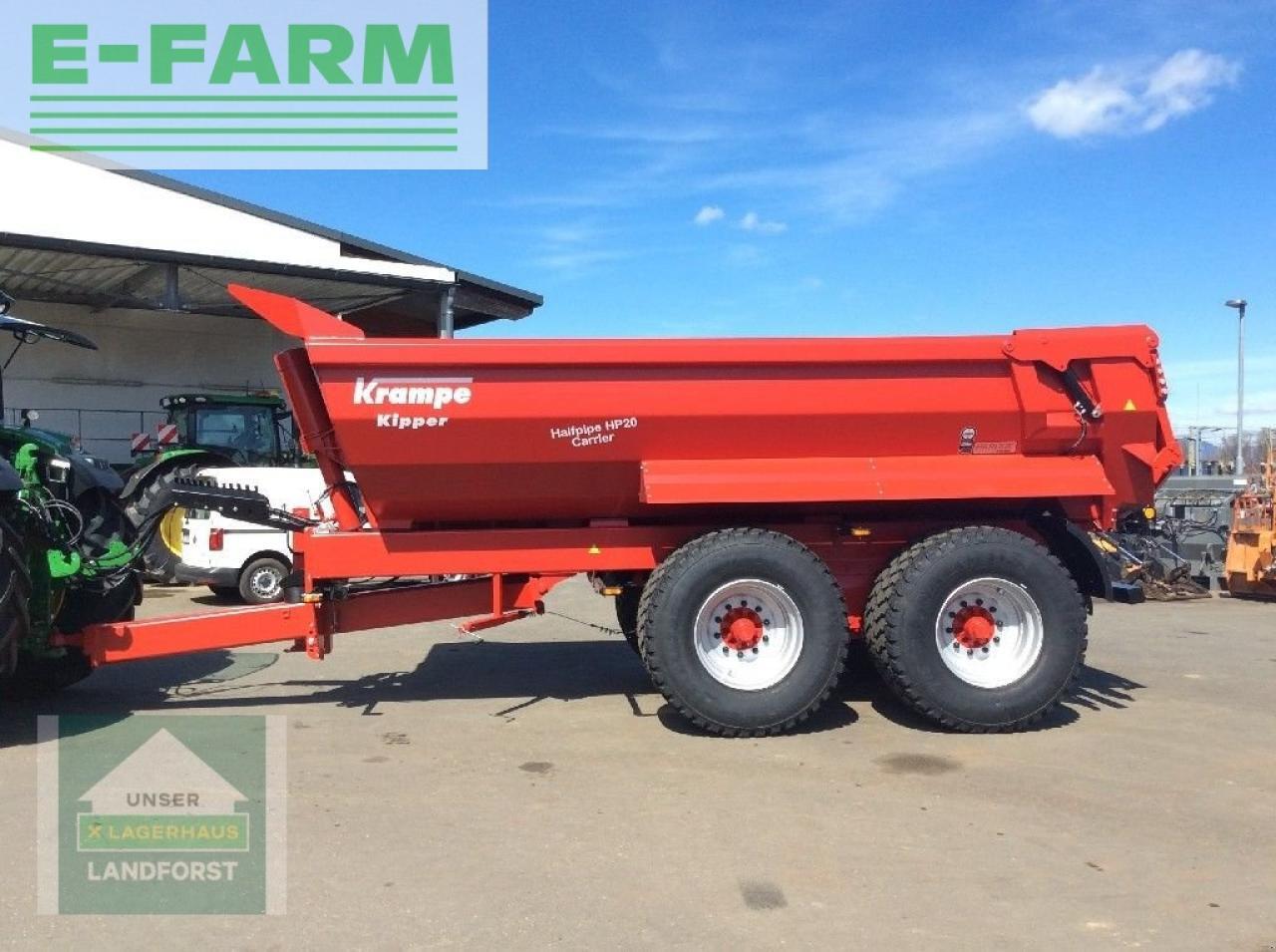 Krampe hp 20 carrier - Remolque volquete agrícola: foto 2 Krampe hp 20 carrier - Remolque volquete agrícola: foto 2