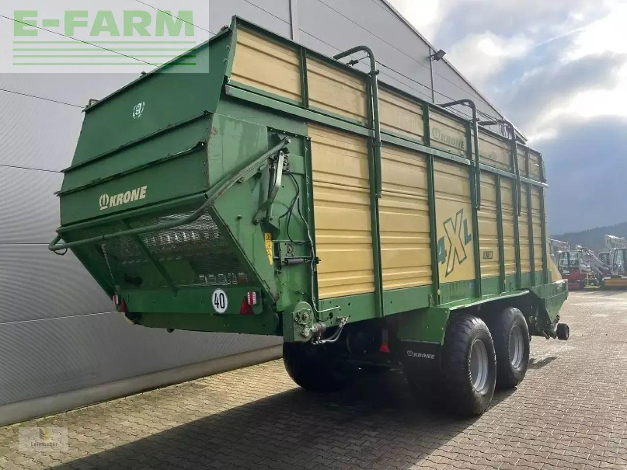 Krone 4 xl gd - Remolque autocargador: foto 3 Krone 4 xl gd - Remolque autocargador: foto 3